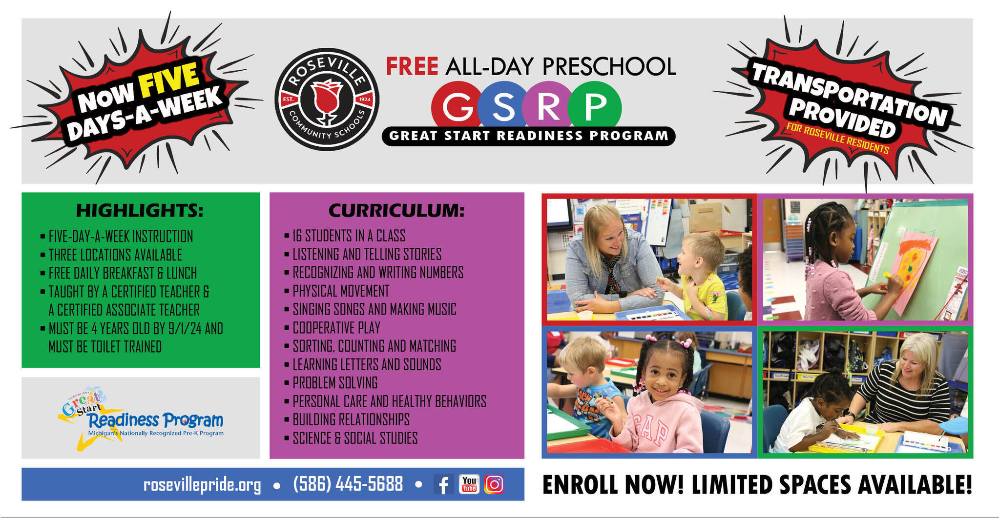 Free All-Day Preschool