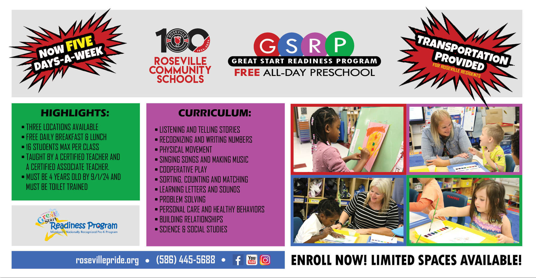 GSRP Enrollment